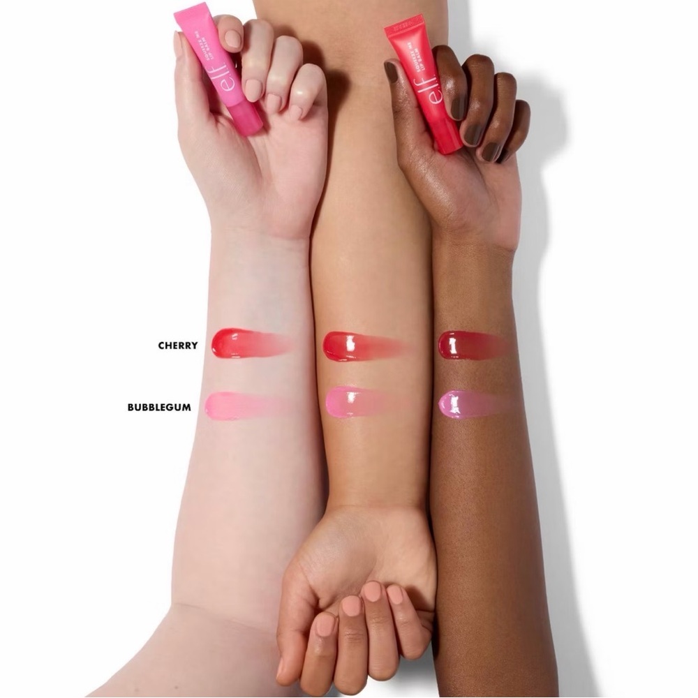 e.l.f. 2PC! Squeeze Me More Lip Balm Duo, Bubblegum💖/Cherry 🍒 BNIB! - Picture 9 of 16